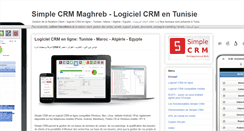 Desktop Screenshot of crm-en-ligne.biz