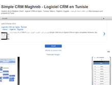 Tablet Screenshot of crm-en-ligne.biz